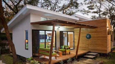 บ้านชั้นเดียว ทรงโมเดิร์นแบบทันสมัย