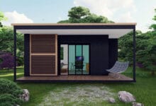 บ้านสไตล์โมเดิร์น แบบน็อคดาวน์ 1 ห้องนอน 1 ห้องน้ำ 249,000 บาท