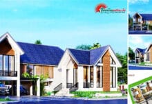 บ้านชั้นครึ่งสวยๆ สไตล์คันทรี 3 ห้องนอน 4 ห้องน้ำ พื้นที่  200 ตร.ม.