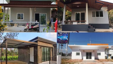 รวม 5 แบบบ้านโมเดิร์นชั้นเดียวราคาถูก