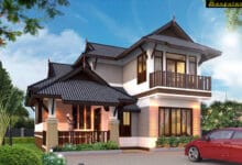 แบบบ้านชั้นครึ่ง ประมาณ 1.7 ล้านบาท 3 ห้องนอน 2 ห้องน้ำ