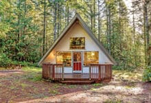 แบบบ้านชั้นเดียว หลังคาจั่วหลังเล็ก เหมือนหลุดออกมาจากเทพิยาย