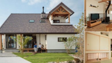 บ้านไม้ญี่ปุ่น ให้กลิ่นอายมินิมอลสุดเรียบง่าย