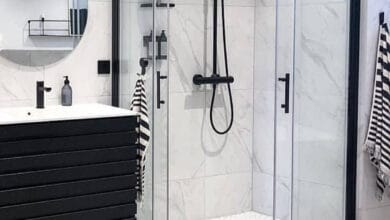 รวม 30 ไอเดียห้องน้ำ ดีไซน์เรียบหรูสะอาดตา สไตล์โมเดิร์น