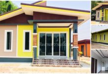 บ้านสไตล์โมเดิร์นสวยๆ หลังคาทรงปีกนก  ราคา 690,000 บาท