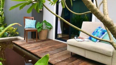 DIY มุมพักผ่อนสวยๆ งบ 9,000 บาท มีบ่อปลา