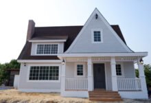 แบบบ้านน็อคดาวน์ สไตล์ยุโรปตะวันตก 2 ห้องนอน  1 ห้องน้ำ