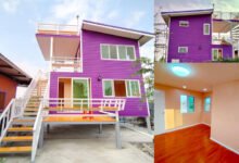 บ้านน็อคดาวน์ 3 ชั้นมีดาดฟ้า 3 ห้องนอน 2 ห้องน้ำ ราคาเพียง 659,000 บาท