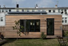 บ้านไม้สไตล์โมเดิร์น แบบเล็ก เหมาะสำหรับทำเป็นบ้านสวน สารพัดประโยชน์