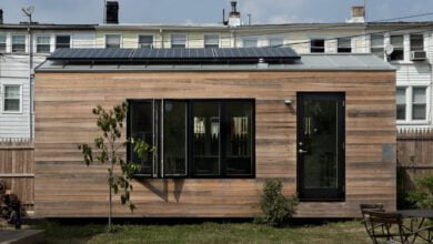 บ้านไม้สไตล์โมเดิร์น แบบเล็ก เหมาะสำหรับทำเป็นบ้านสวน สารพัดประโยชน์