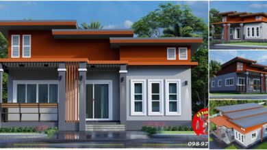 แบบบ้านสไตล์โมเดิร์น