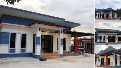 บ้านโมเดิร์น 2 ห้องนอน 1 ห้องน้ำ งบ 650,000 บาท พื้นที่ 66.00 ตรม.