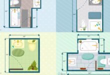 10 แบบแปลนห้องน้ำแจกฟรี ให้เพื่อนๆได้เลือกใช้งาน