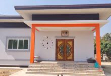 บ้านชั้นเดียว สไตล์โมเดิร์น 2 ห้องนอน 2 ห้องน้ำ งบ 7 แสนบาท