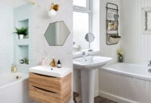 36 แนวคิดห้องน้ำขนาดเล็กสำหรับพื้นที่ขนาดกะทัดรัด