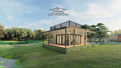 แบบบ้านชั้นเดียวสไตล์โมเดิร์น