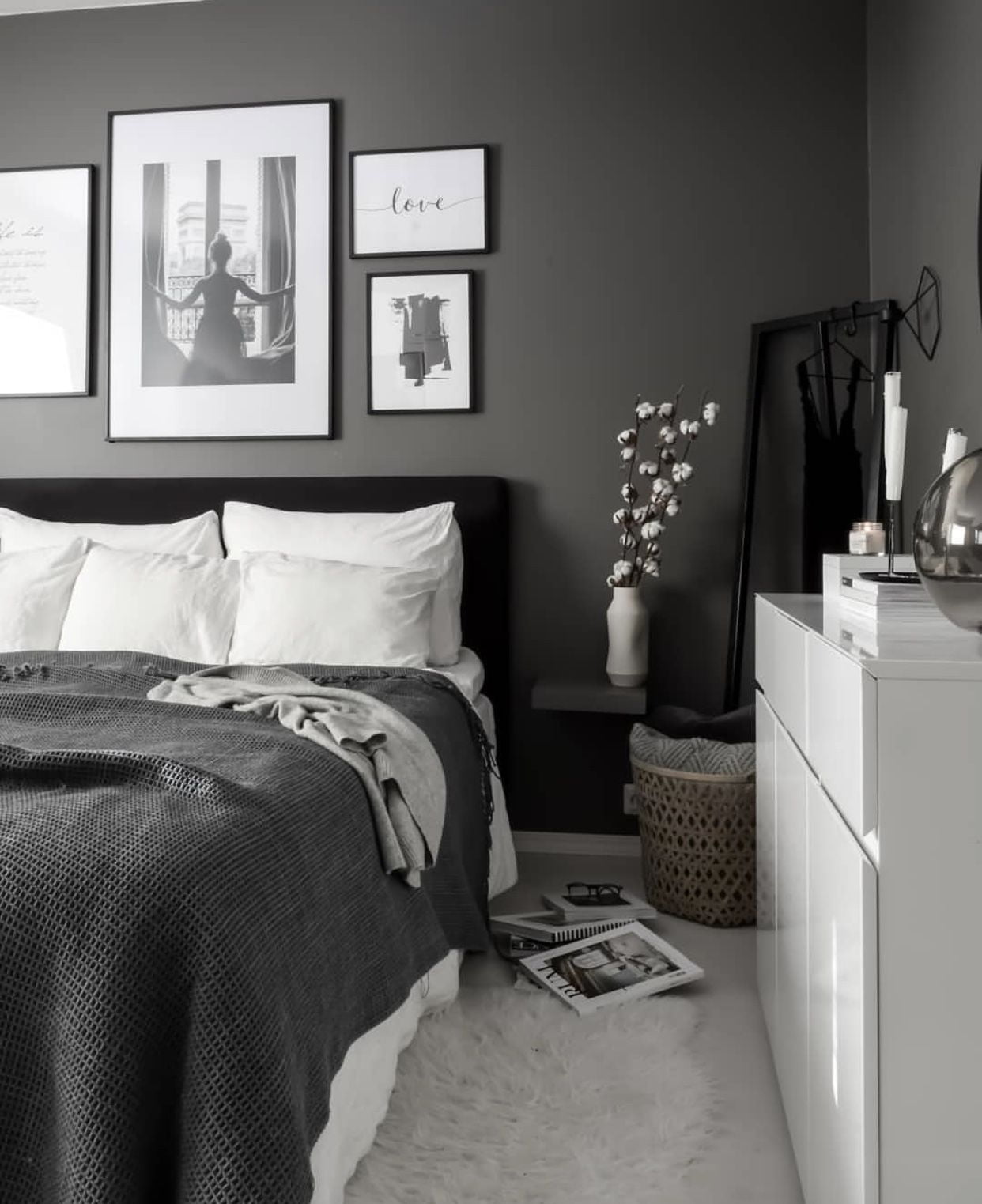 gray color bedroom ideas 1