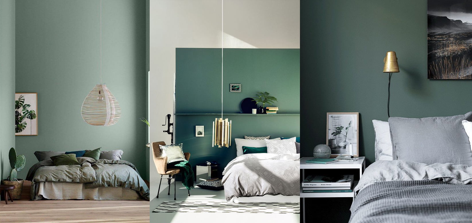 green color bedroom ideas 2