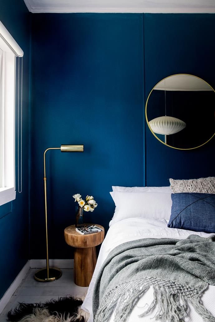 navy blue color bedroom ideas 2