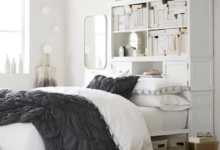 ห้องนอนพร้อมที่เก็บของ