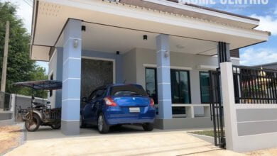 บ้านชั้นเดียว สไตล์โมเดิร์น