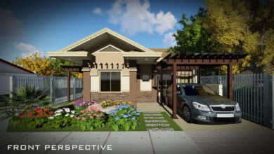 บ้านชั้นเดียวสไตล์เมดิเตอร์เรเนียน