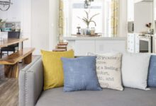 ห้องนั่งเล่นแบบเปิดโล่ง