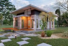 แบบบ้านชั้นเดียวสไตล์โมเดิร์น
