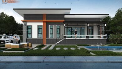 แบบบ้านสไตล์โมเดิร์น แบบบ้าน 3 มิติ