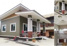 บ้านชั้นเดียว สไตล์โมเดิร์นข