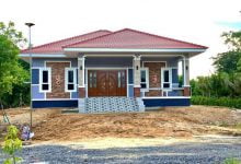 บ้านชั้นเดียวยกสูงร่วมสมัย