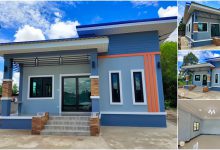 บ้านชั้นเดียวสไตล์โมเดิร์น