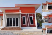 บ้านชั้นเดียวสไตล์โมเดิร์น