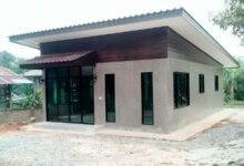 บ้านชั้นเดียวสไตล์โมเดิร์นลอฟท์