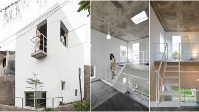 บ้านสองชั้นทรงกะทัดรัด