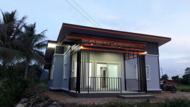 1 บ้านสไตล์โมเดิร์น