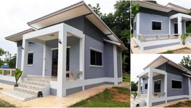 บ้านหลังเล็กสไตล์โมเดิร์น