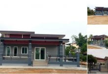 บ้านโมเดิร์นชั้นเดียว