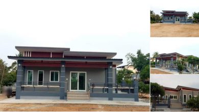 บ้านโมเดิร์นชั้นเดียว