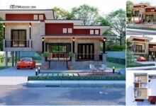 แบบบ้านชั้นครึ่ง