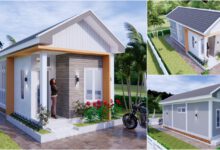 บบบ้านชั้นเดียวทรงปั้นหยา