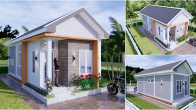 บบบ้านชั้นเดียวทรงปั้นหยา