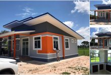 แบบบ้านชั้นเดียวสไตล์โมเดิร์น