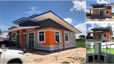 แบบบ้านชั้นเดียวสไตล์โมเดิร์น