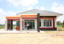 แบบบ้านชั้นเดียวแนวโมเดิร์นทรอปิคอล