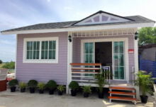 1 แบบบ้านน็อคดาวน์ หน้าบ้าน