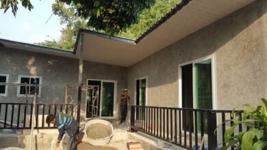 2 บ้านสไตล์โมเดิร์นลอฟท์ - หน้าบ้าน