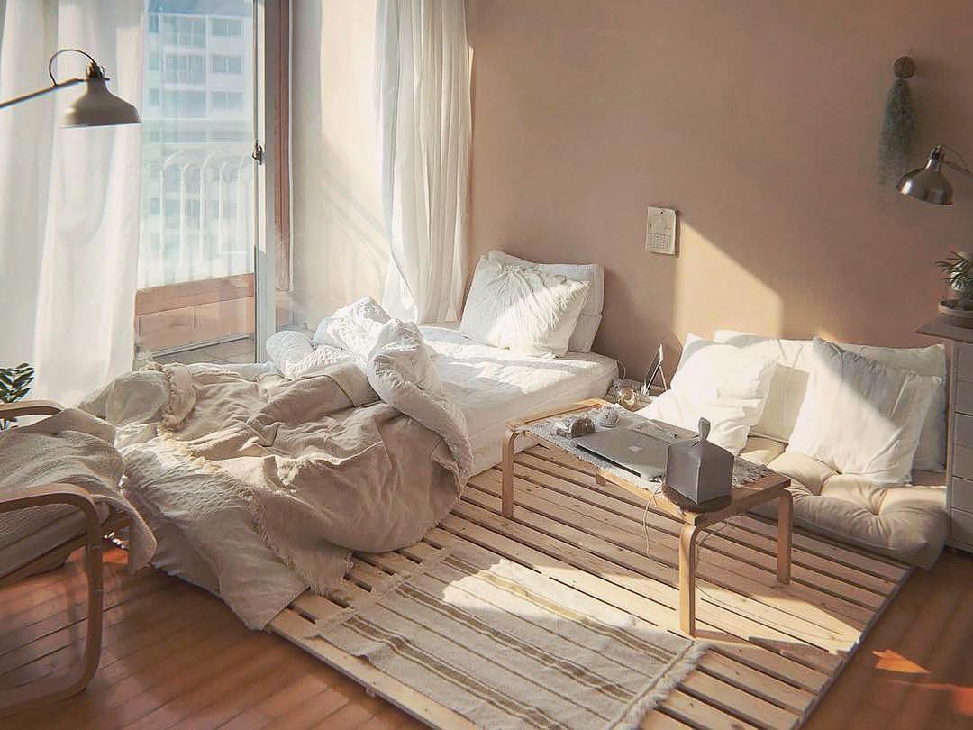 10 แบบห้องนอนสไตล์เกาหลี ที่เห็นแล้วอยากทำตาม • MiniHouseIdeas ไอเดีย ...