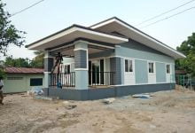 บ้านชั้นเดียวสไตล์โมเดิร์น