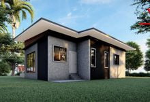 แบบบ้านชั้นเดียวสไตล์โมเดิร์น